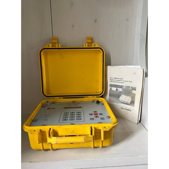 Polysonics DCT7088 Portable Digital Correlation TransitTime Ultrasonic Flowmeter - Picture 1 of 9